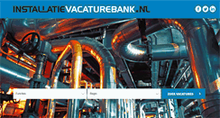 Desktop Screenshot of installatievacaturebank.nl